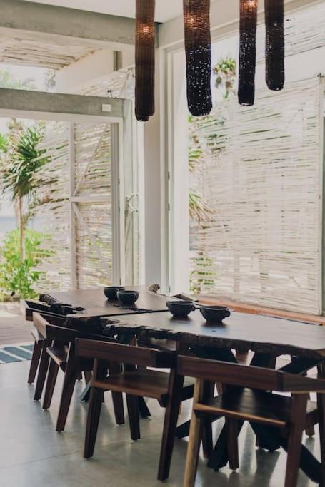 Tulum Beachfront Villa I'Ik By Casa Xuul טולום מראה חיצוני תמונה