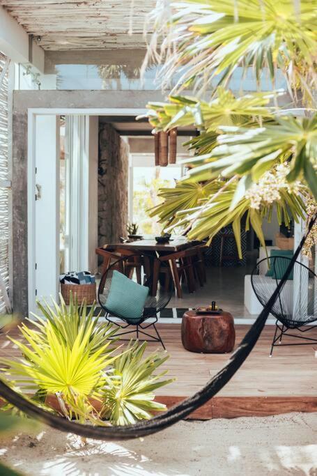 Tulum Beachfront Villa I'Ik By Casa Xuul טולום מראה חיצוני תמונה